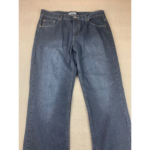 Loose Thread Men's 36x32 Dark Blue Jeans. - Picture 11 of 11